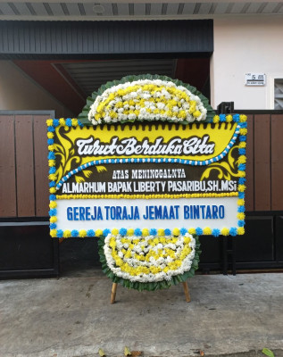 Papan Bunga Duka di Okbemtau
