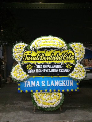 Papan Bunga Duka di Okbemtau