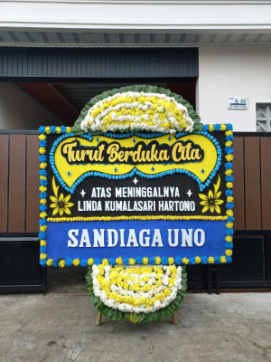 Papan Bunga Duka di Okbemtau